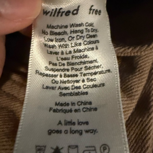 Artizia Wilred women wide leg pant size 4 tan
Sustainable quiet luxury gorpcore - Picture 7 of 7